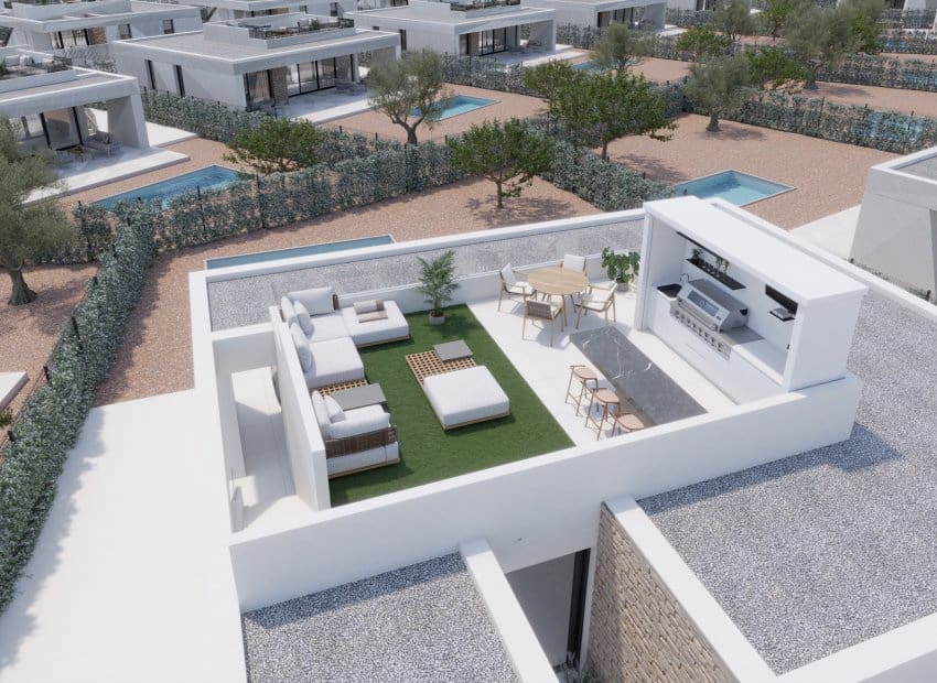 3 soveværelse Villa til salg i Fuente Alamo de Murcia med swimmingpool - € 395.000 (Ref: 9855827)