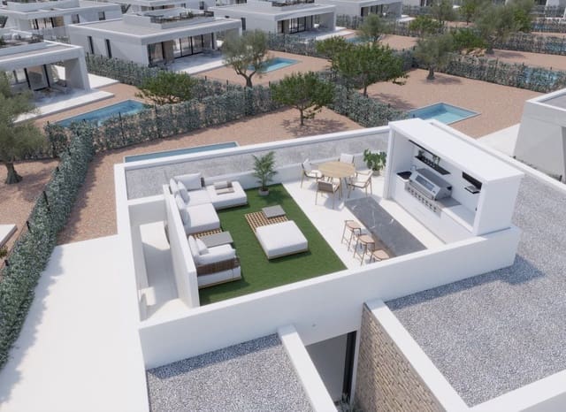 3 soveværelse Villa til salg i Fuente Alamo de Murcia med swimmingpool - € 395.000 (Ref: 9855827)