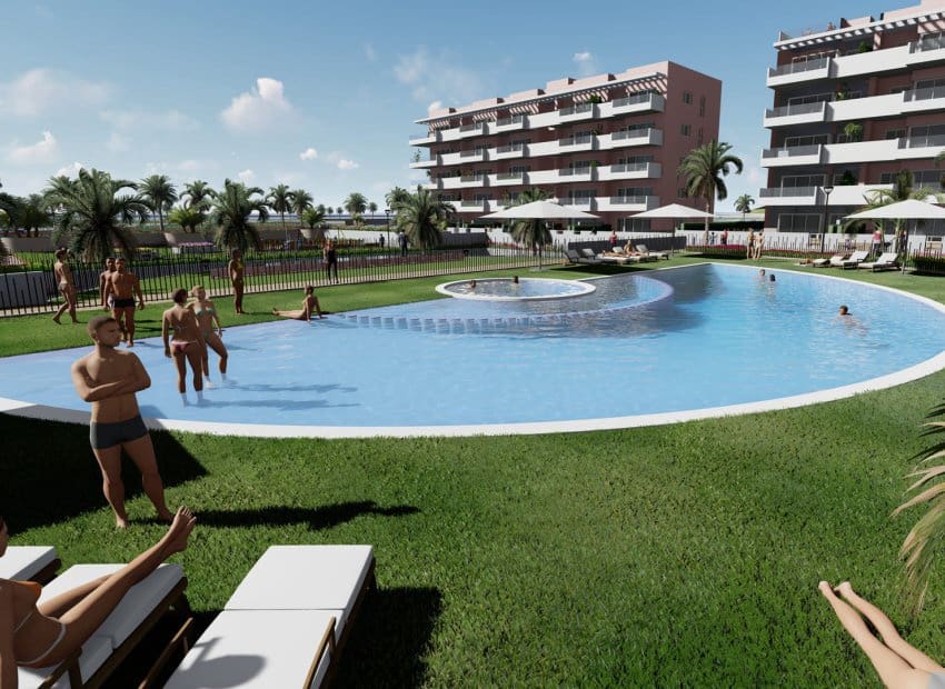 3 slaapkamer Appartement te koop in Guardamar del Segura met zwembad - € 344.900 (Ref: 9855828)