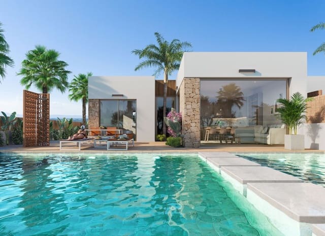 3 soverom Villa til salgs i Las Lomas de Rame - Bahía Bella, Los Alcázares med svømmebasseng garasje - € 555 000 (Ref: 9855831)