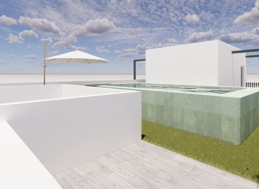2 bedroom Apartment for sale in Torre de la Horadada with pool - € 295,900 (Ref: 9855832)