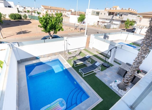 3 chambre Villa/Maison à vendre à Los Peñascos - El Salero - Los Imbernones, San Pedro del Pinatar avec piscine garage - 425 000 € (Ref: 9899869)