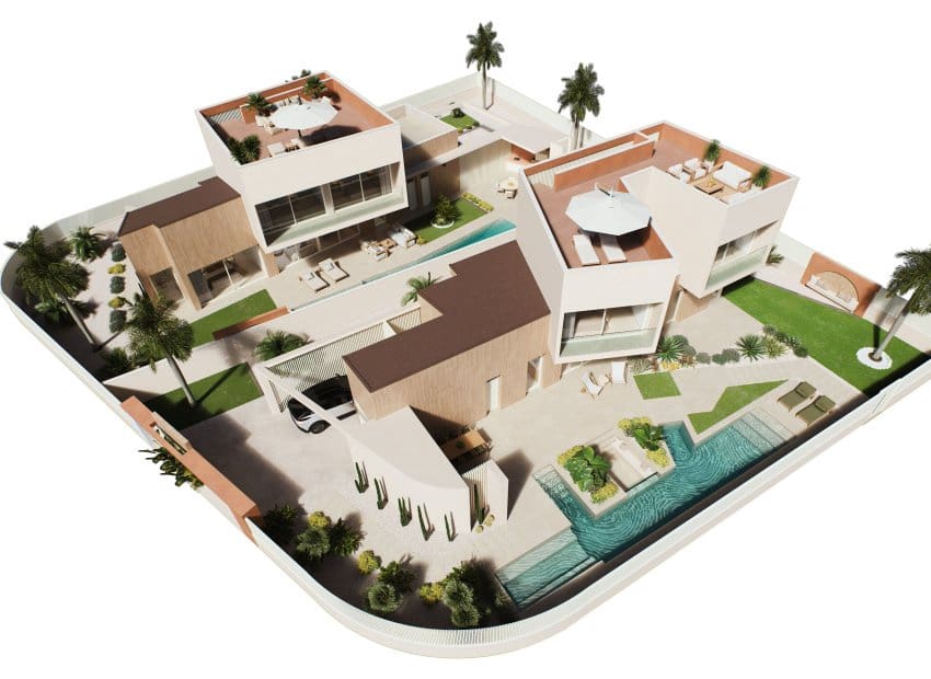 3 bedroom Villa for sale in Dehesa de Campoamor with pool - € 1,470,000 (Ref: 9927684)