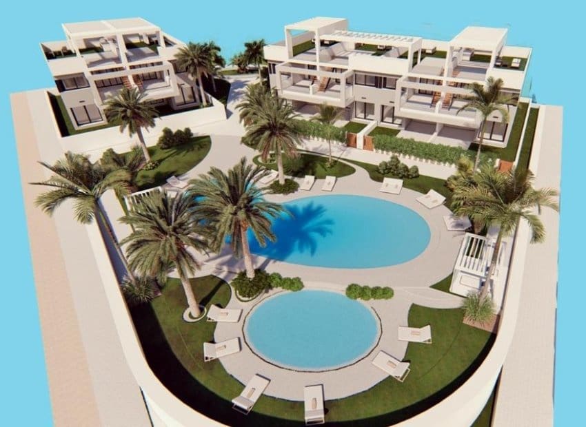 2 soveværelse Lejlighed til salg i Torrevieja med swimmingpool garage - € 309.900 (Ref: 9927692)
