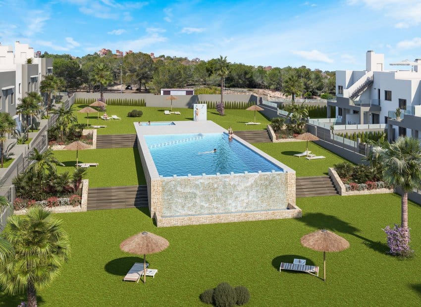 2 sovrum Lägenhet till salu i San Miguel de Salinas med pool - 273 800 € (Ref: 9927693)