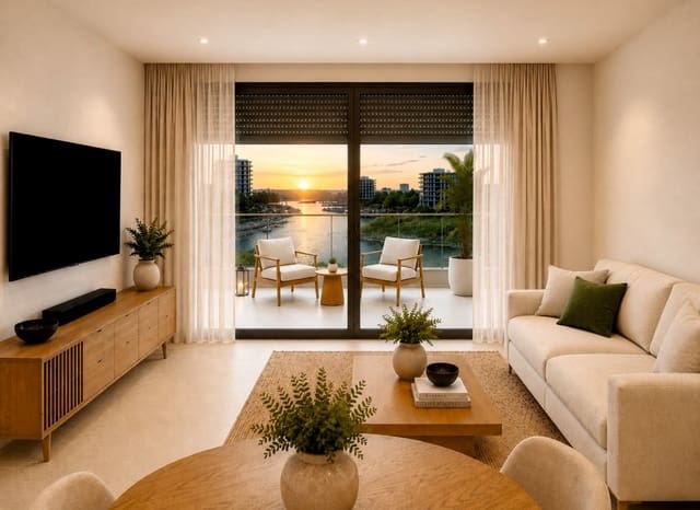 1 camera da letto Attico in vendita in Centro - Muelle Pesquero, Torrevieja con piscina - 320.000 € (Rif: 9927703)