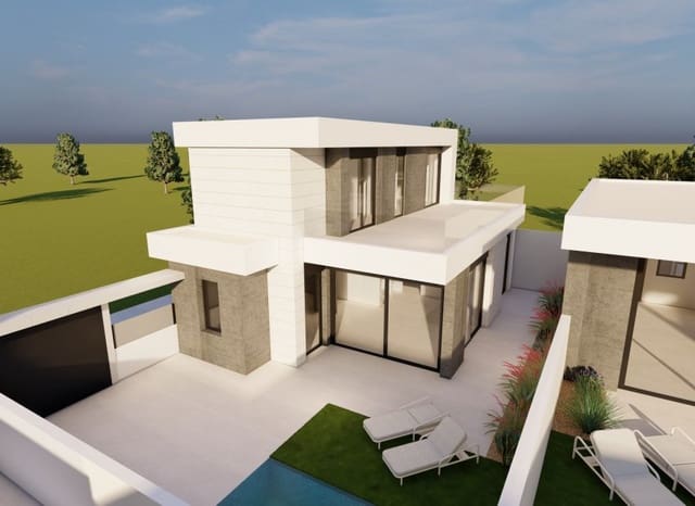3 soveværelse Villa til salg i Pilar de la Horadada ciudad, Pilar de la Horadada med swimmingpool garage - € 475.000 (Ref: 9927706)
