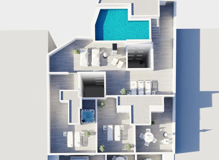 2 chambre Appartement à vendre à Torrevieja avec piscine garage - 299 000 € (Ref: 9967009)