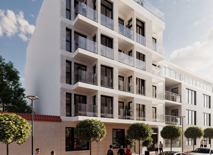 1 makuuhuone Huoneisto myytävänä paikassa Guardamar del Segura mukana uima-altaan - 169 000 € (Ref: 9967027)