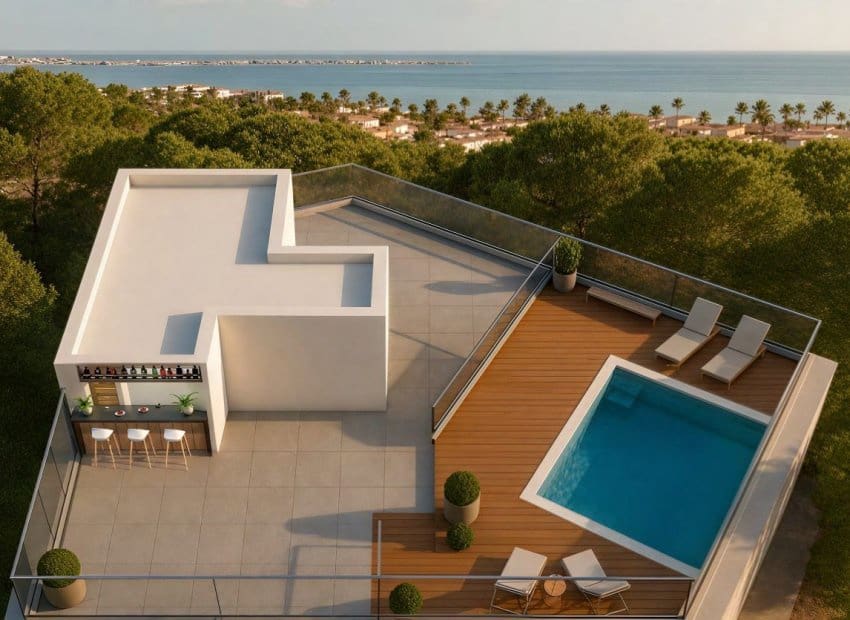 1 Zimmer Apartment zu verkaufen in San Pedro del Pinatar mit Pool - 127.900 € (Ref: 9967051)