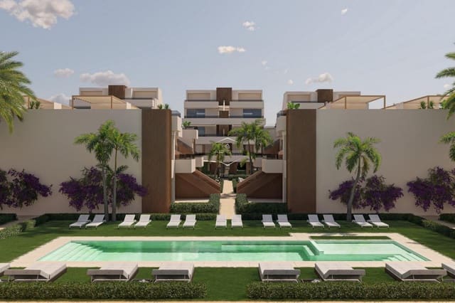 2 makuuhuone Bungalow myytävänä paikassa Condado de Alhama, Alhama de Murcia mukana uima-altaan - 251 750 € (Ref: 9152534)