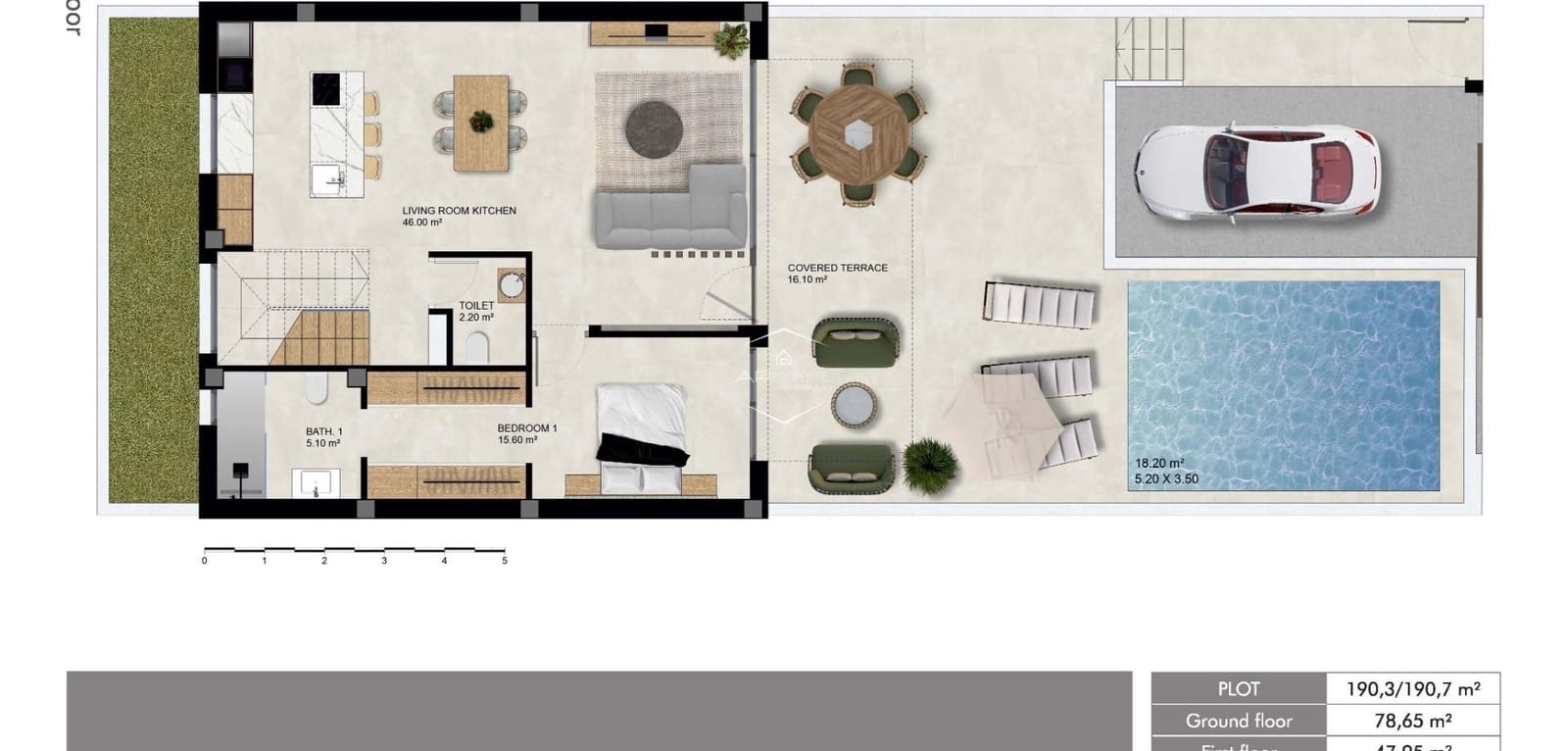 3 bedroom Townhouse for sale in Dolores with pool - € 389,000 (Ref: 9289956)