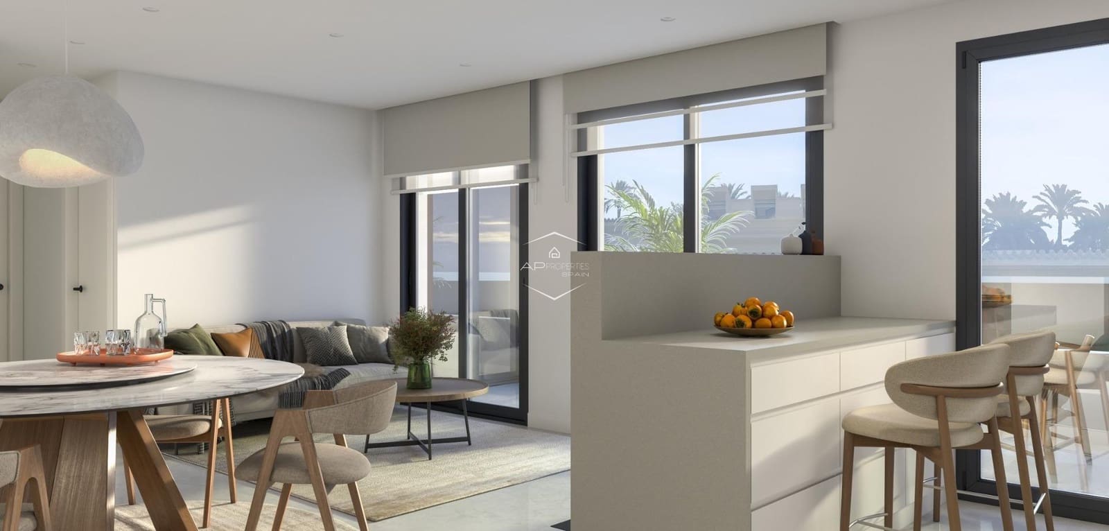 2 sypialnia Apartament na sprzedaż w Santa Pola - 263 165 € (Ref: 9289957)