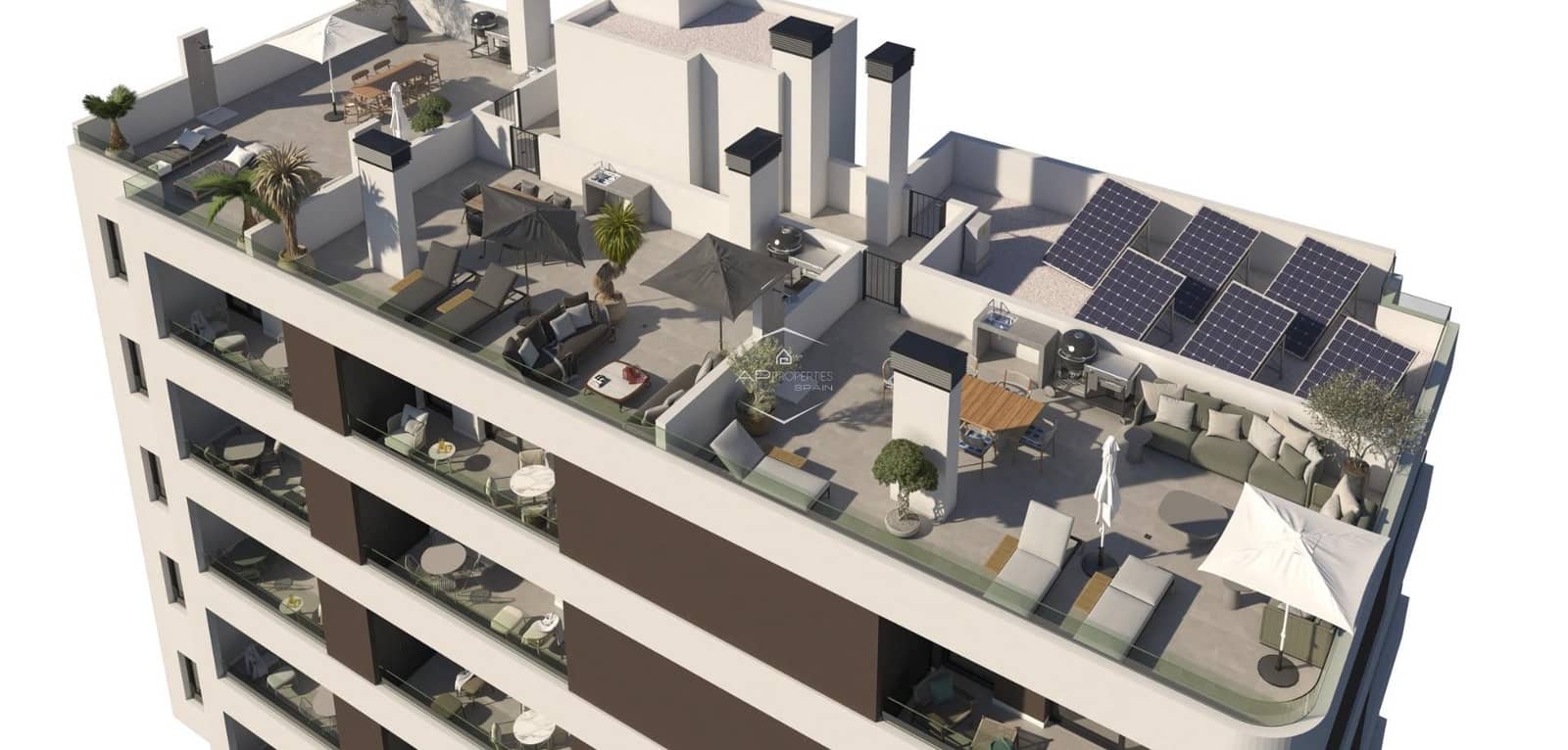 2 sypialnia Apartament na sprzedaż w Santa Pola - 263 165 € (Ref: 9289957)