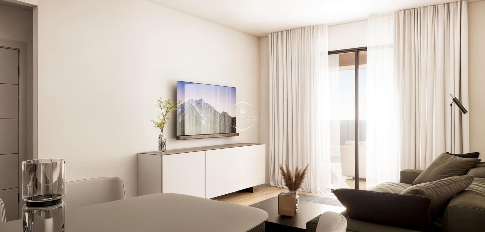 2 bedroom Apartment for sale in Finestrat with pool - € 299,900 (Ref: 9289958)