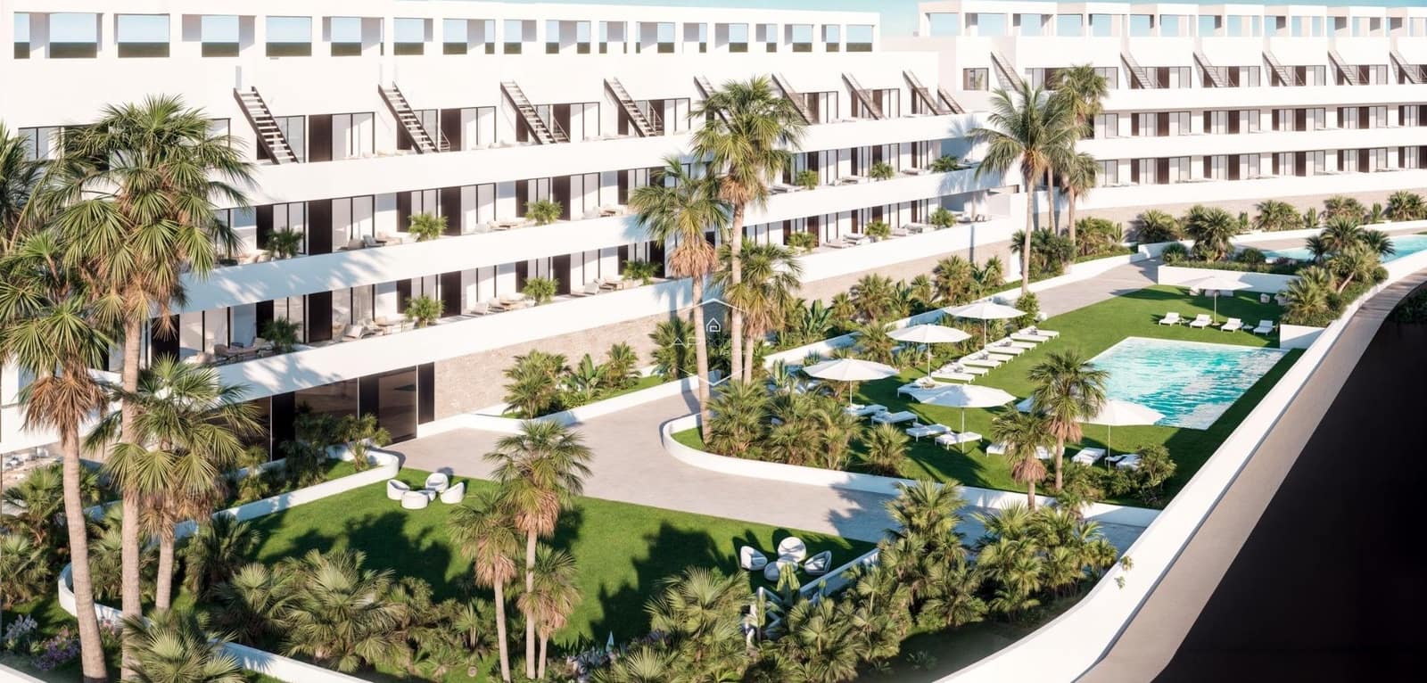 2 bedroom Apartment for sale in Finestrat with pool - € 299,900 (Ref: 9289958)