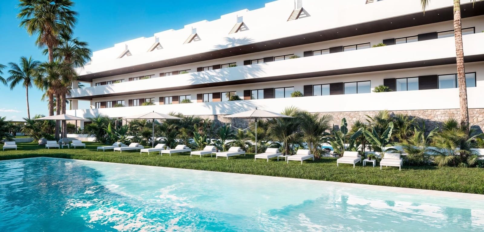 2 bedroom Apartment for sale in Finestrat with pool - € 299,900 (Ref: 9289958)