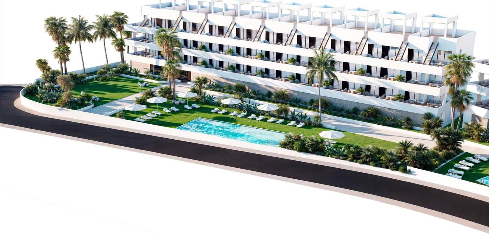 2 bedroom Apartment for sale in Finestrat with pool - € 299,900 (Ref: 9289958)