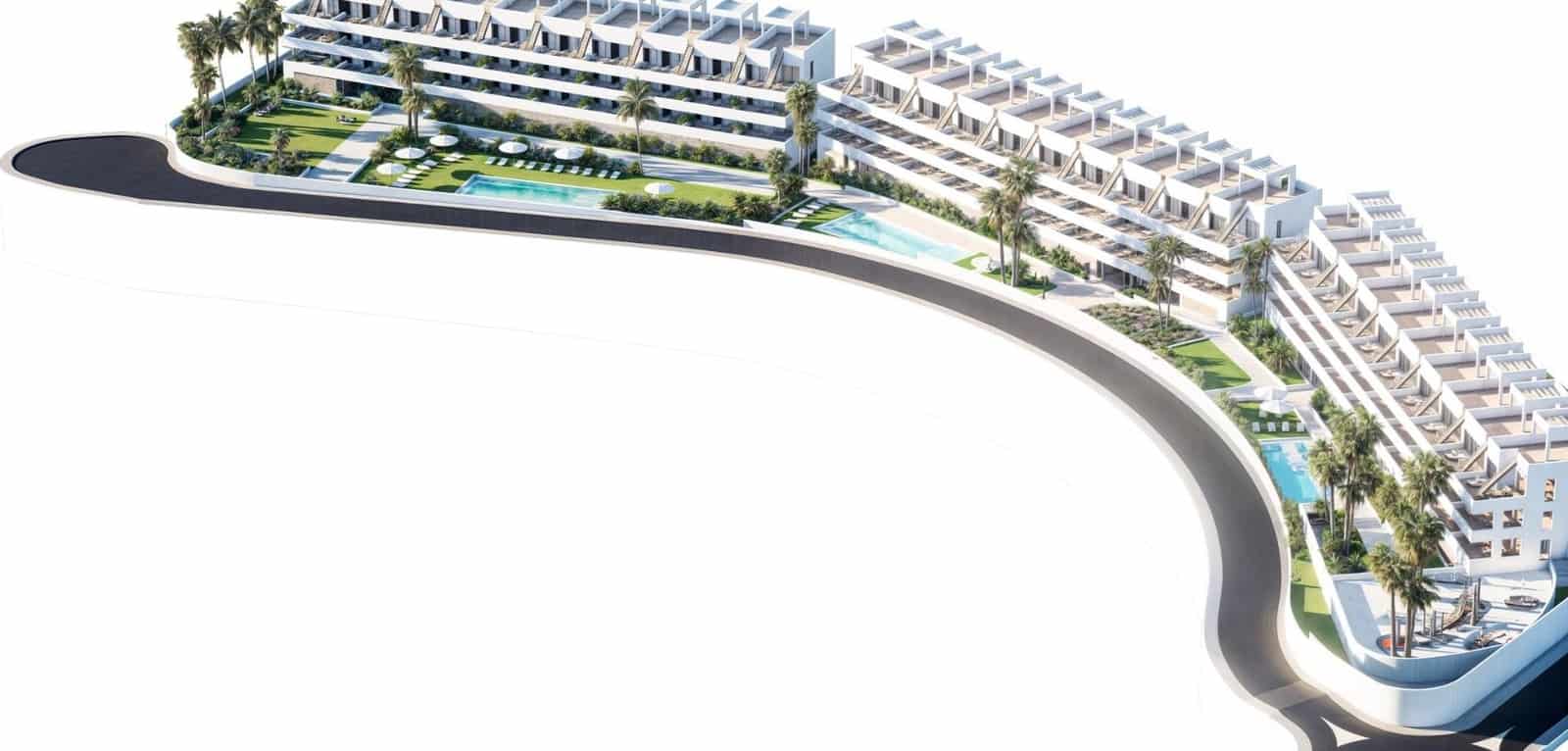 2 bedroom Apartment for sale in Finestrat with pool - € 299,900 (Ref: 9289958)