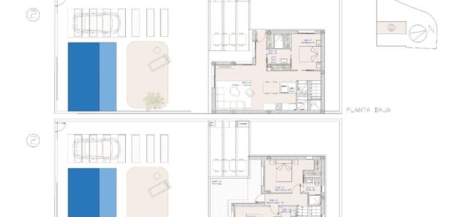 3 soveværelse Villa til salg i San Pedro del Pinatar ciudad, San Pedro del Pinatar med swimmingpool - € 499.950 (Ref: 9289966)