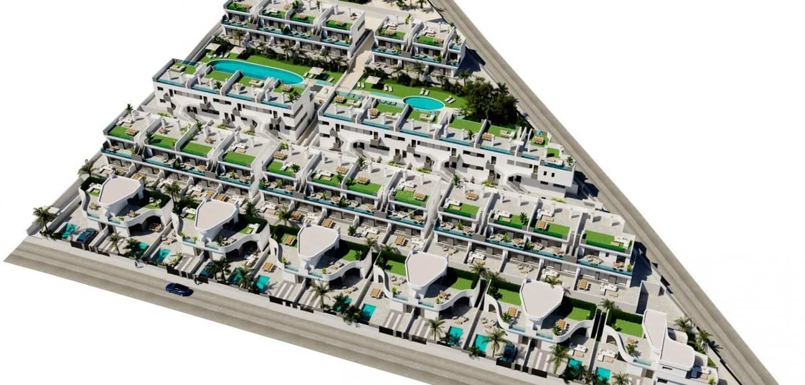 Bungalow de 2 habitaciones en Los Balcones en venta con piscina - 309.000 € (Ref: 9289968)