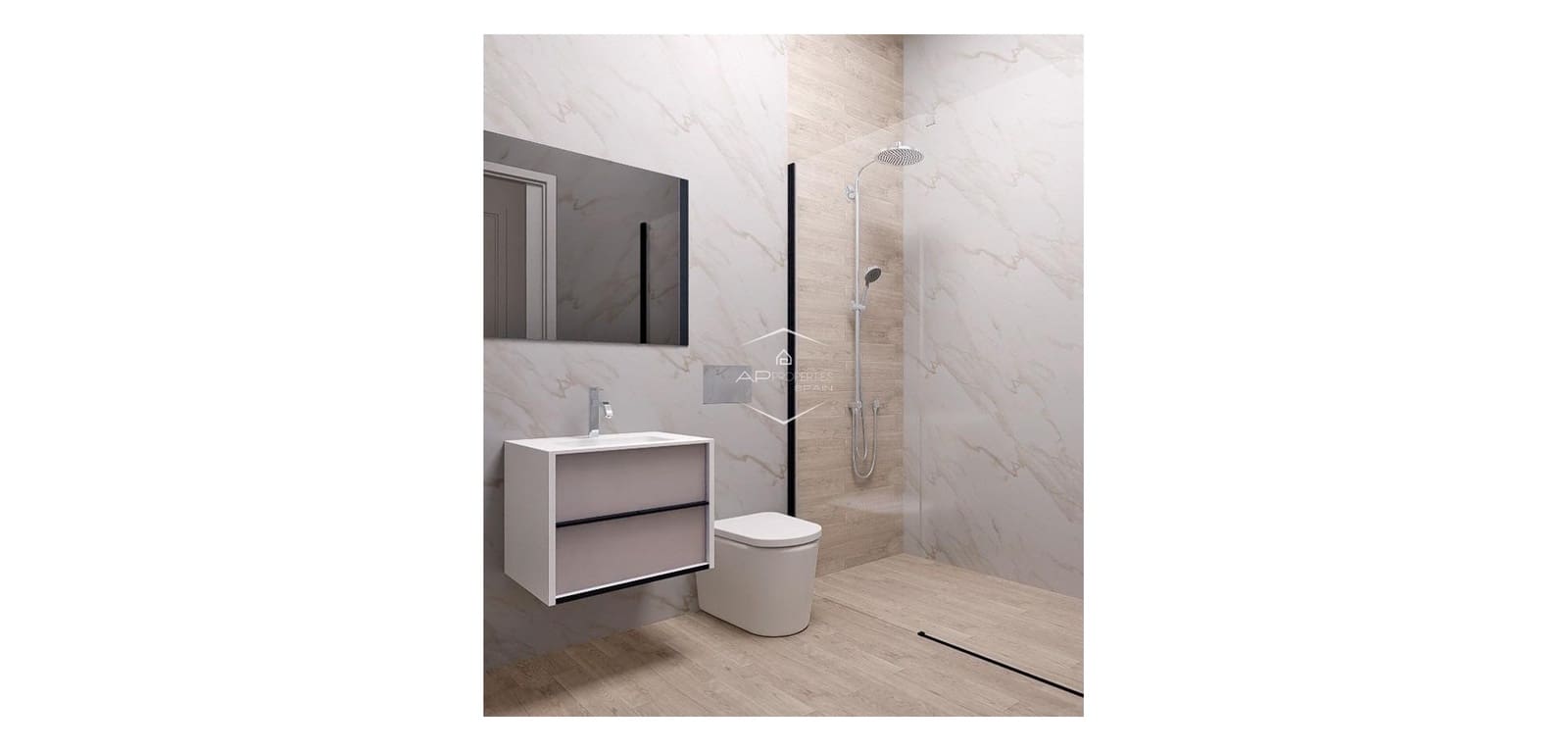 2 soveværelse Bungalow til salg i Finestrat med swimmingpool - € 429.900 (Ref: 9289970)