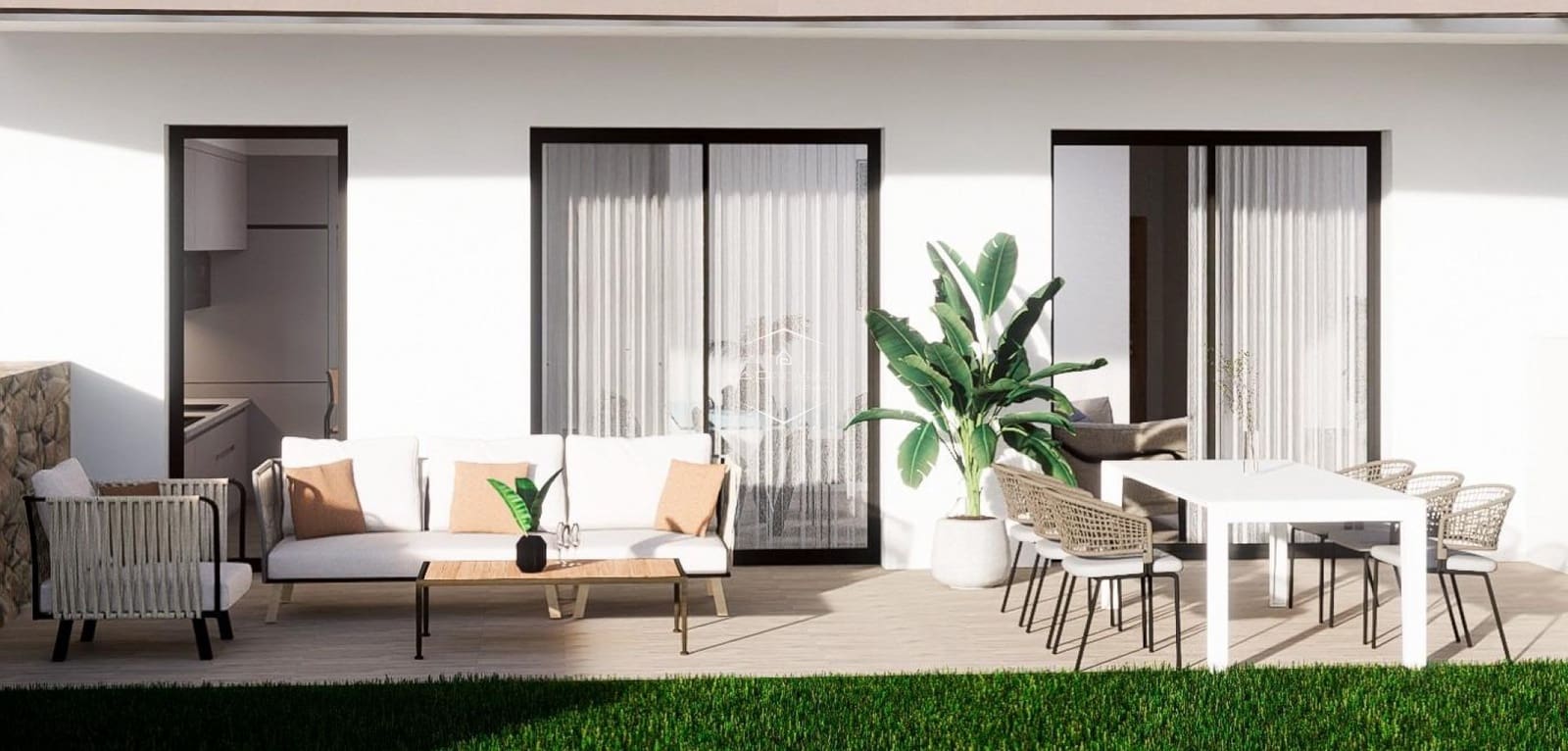 2 soveværelse Bungalow til salg i Finestrat med swimmingpool - € 429.900 (Ref: 9289970)