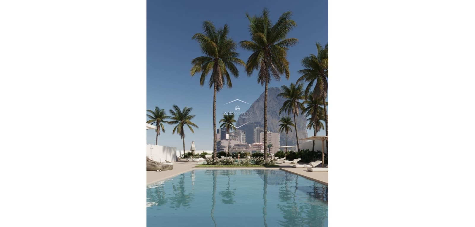 Apartamento de 2 habitaciones en Calpe / Calp en venta con piscina - 430.000 € (Ref: 9289971)