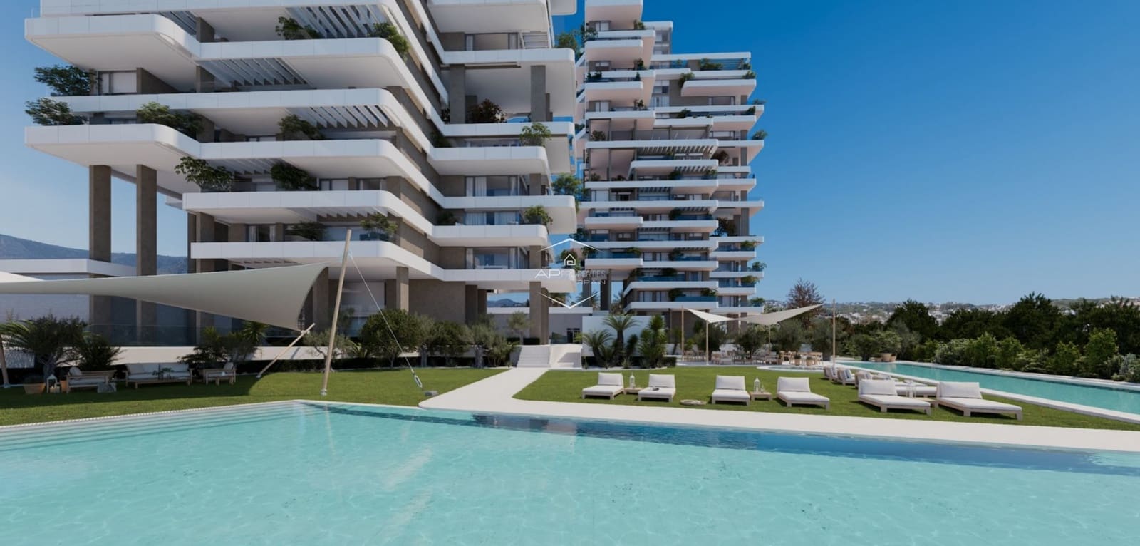 Apartamento de 2 habitaciones en Calpe / Calp en venta con piscina - 575.360 € (Ref: 9289974)