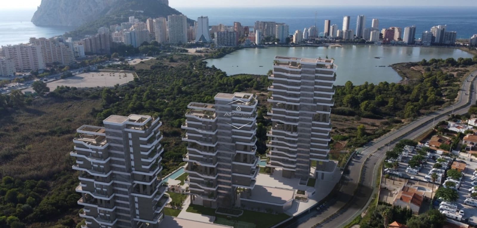 Apartamento de 2 habitaciones en Calpe / Calp en venta con piscina - 575.360 € (Ref: 9289974)