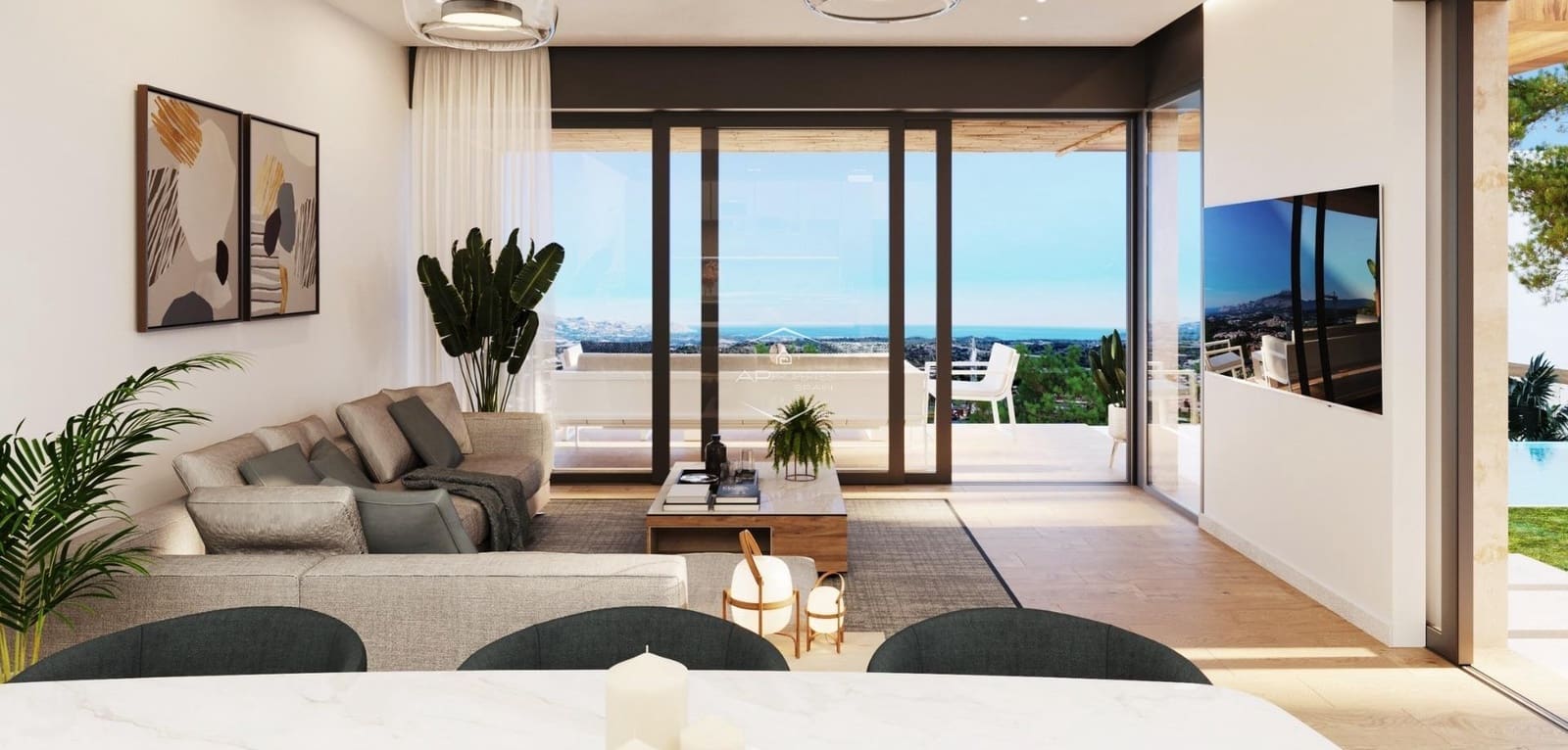 3 Zimmer Villa zu verkaufen in Polop mit Pool - 585.400 € (Ref: 9290910)