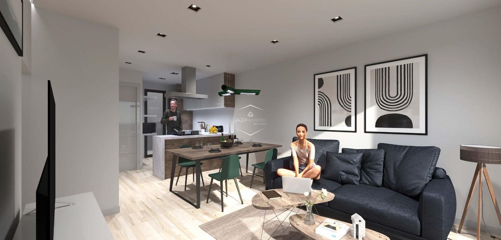 2 soveværelse Byhus til salg i Dolores med swimmingpool - € 259.000 (Ref: 9340241)