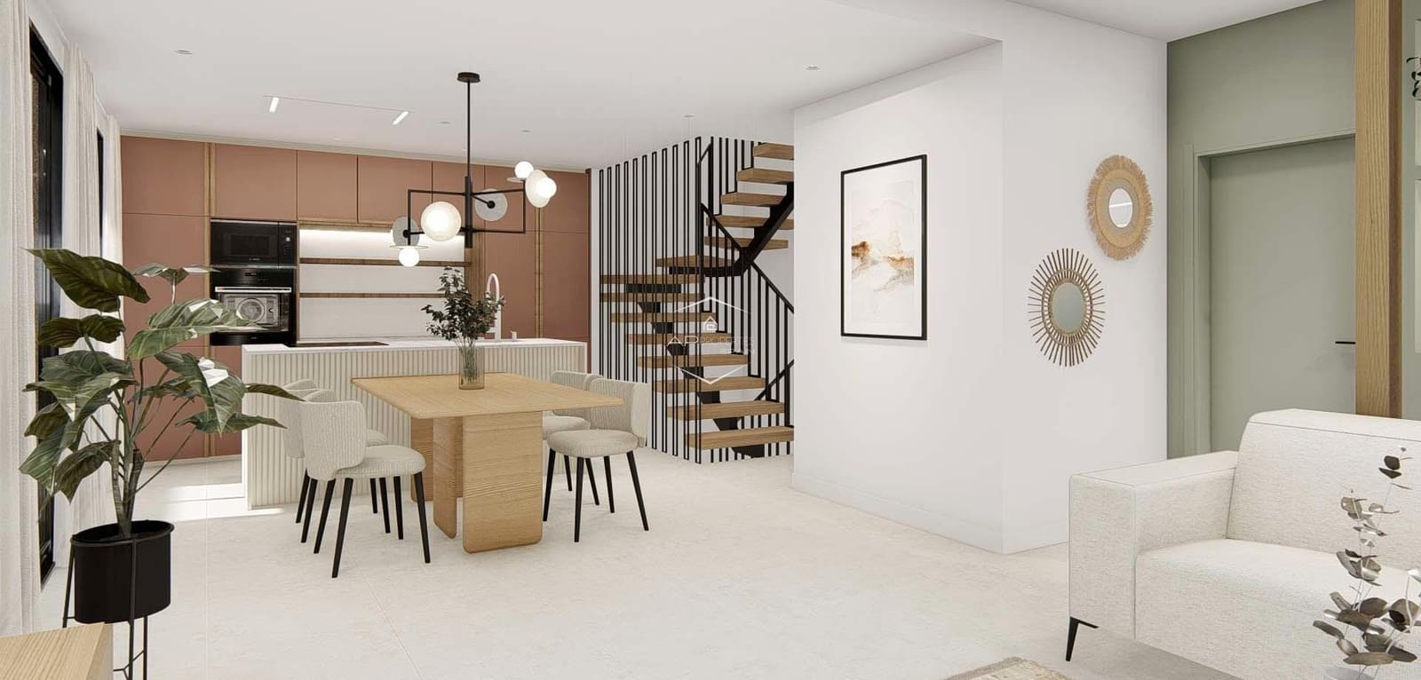 3 soveværelse Rækkehus til salg i Ciudad Quesada med swimmingpool - € 435.000 (Ref: 9340242)