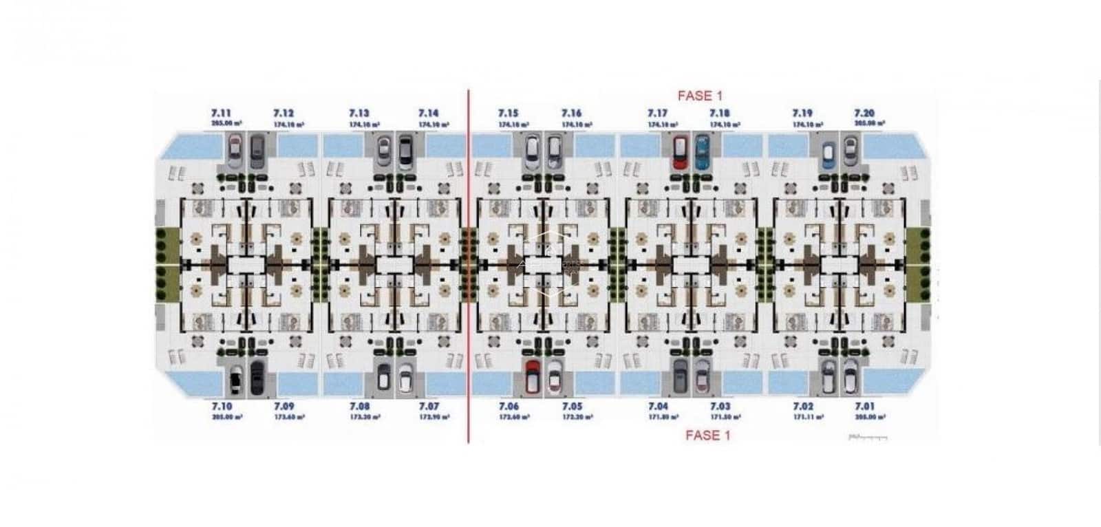 3 soveværelse Rækkehus til salg i Ciudad Quesada med swimmingpool - € 435.000 (Ref: 9340242)