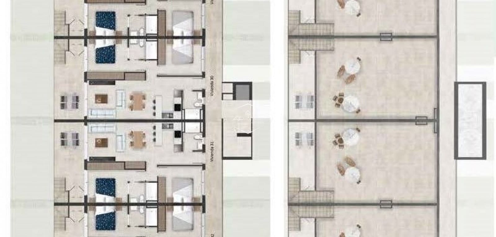 2 bedroom Apartment for sale in Alhama de Murcia with pool - € 191,900 (Ref: 9479001)