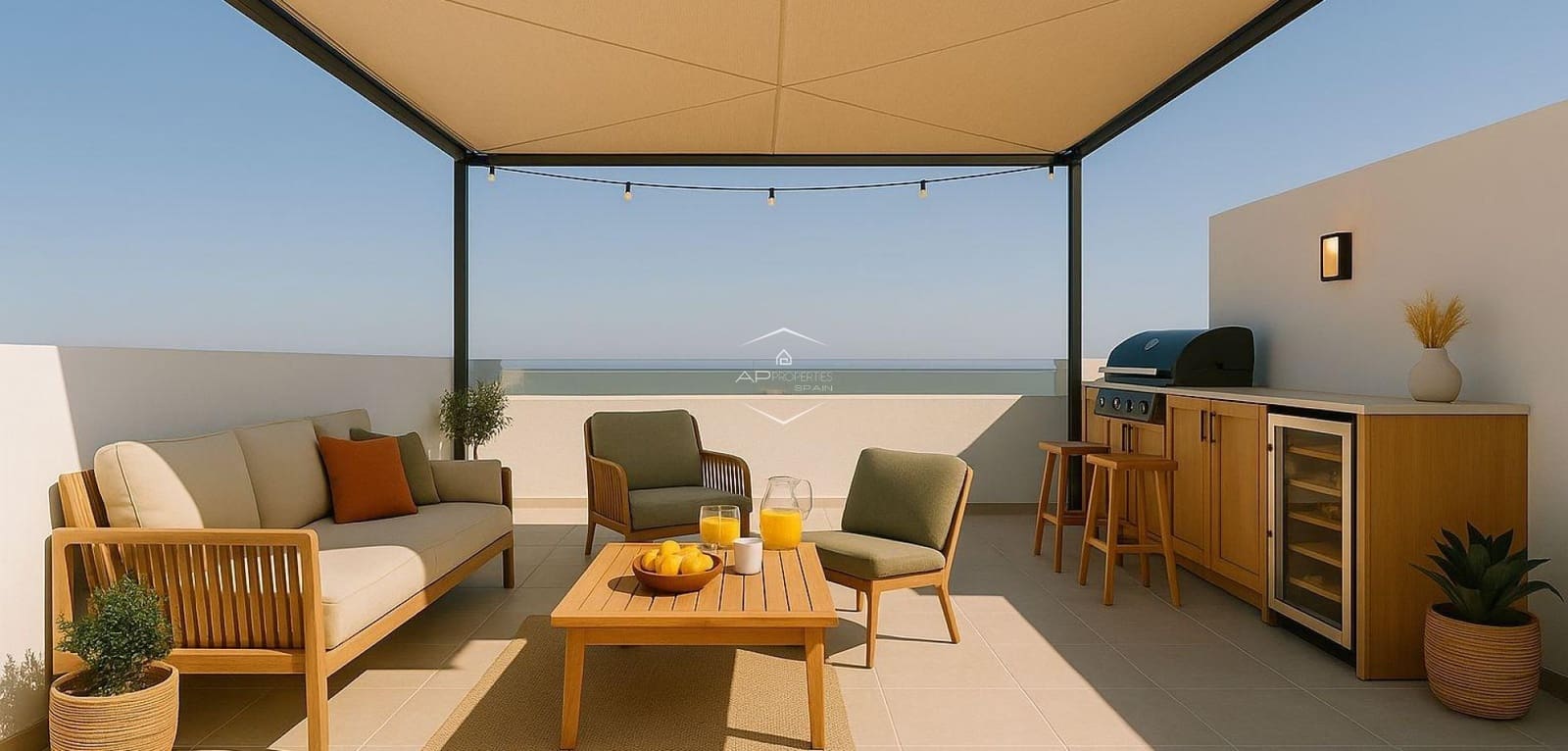 3 slaapkamer Penthouse te koop in Guardamar del Segura - € 349.500 (Ref: 9479003)