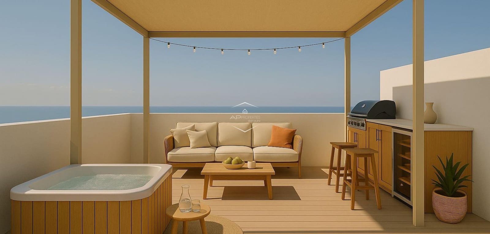 3 slaapkamer Penthouse te koop in Guardamar del Segura - € 349.500 (Ref: 9479003)