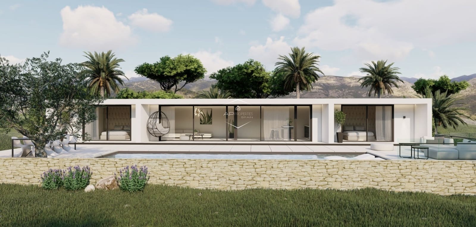 2 sypialnia Willa na sprzedaż w Pinoso z basenem - 318 500 € (Ref: 9937324)