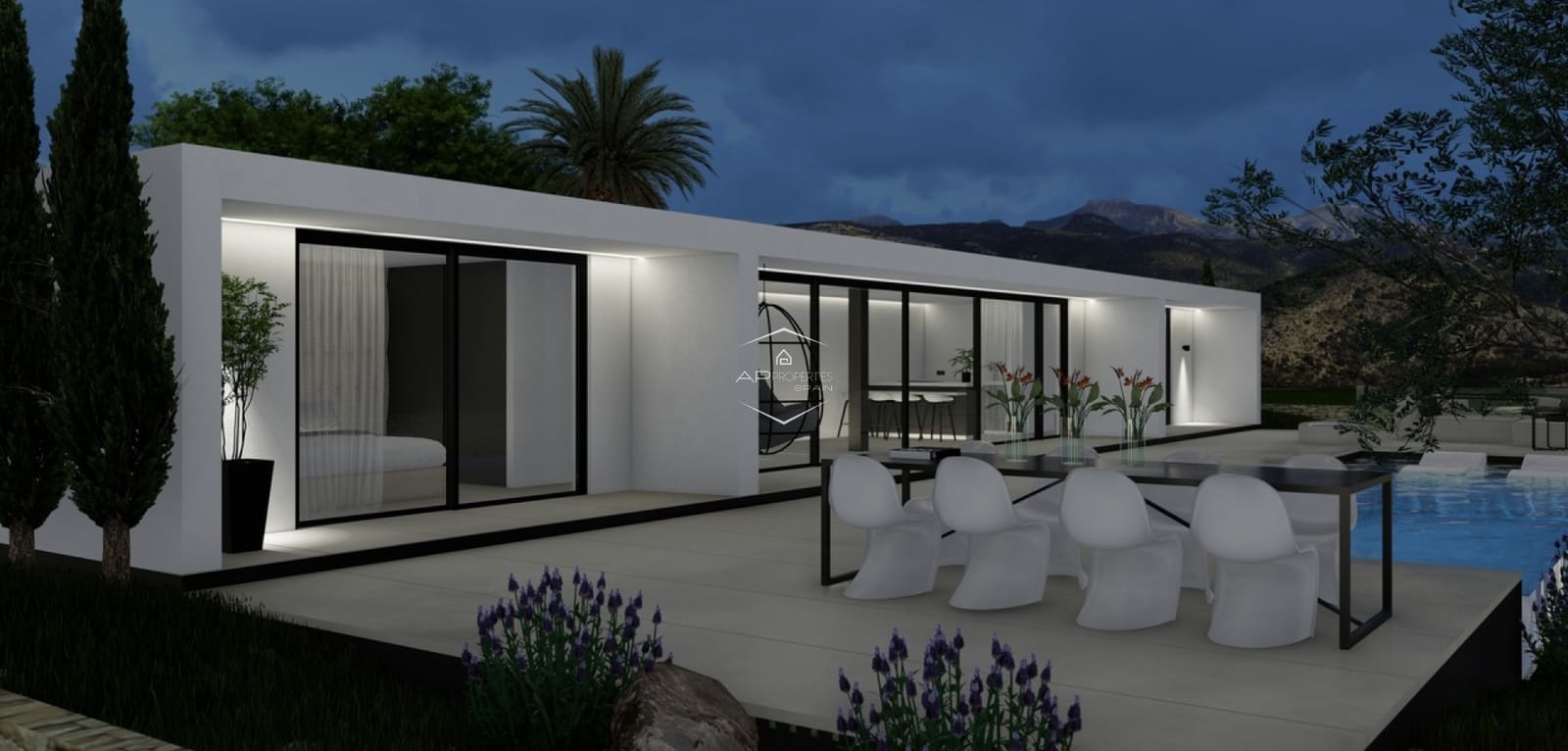 2 sypialnia Willa na sprzedaż w Pinoso z basenem - 318 500 € (Ref: 9937324)