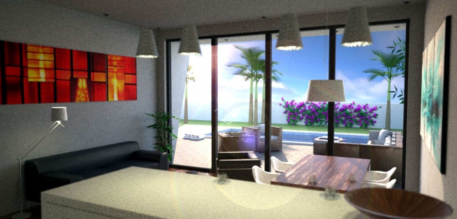 2 bedroom Villa for sale in Pinoso with pool - € 284,500 (Ref: 9955652)