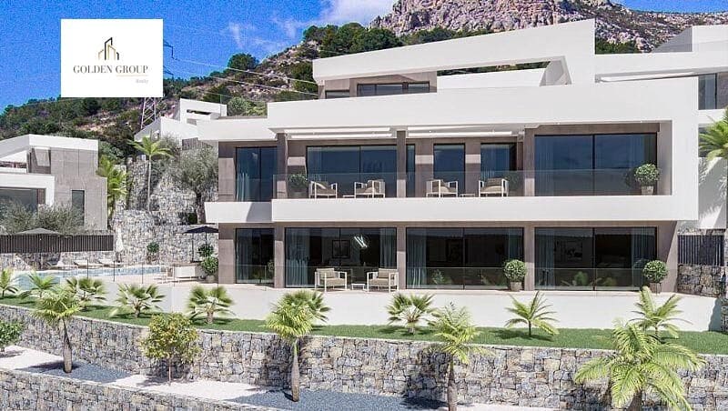 4 sypialnia Willa na sprzedaż w Calpe / Calp z basenem garażem - 1 950 000 € (Ref: 8421426)