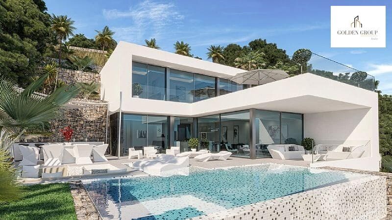 4 bedroom Villa for sale in Calpe / Calp with pool garage - € 1,550,000 (Ref: 8430485)