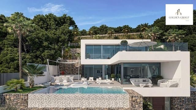 4 bedroom Villa for sale in Maryvilla, Calpe / Calp with pool garage - € 1,550,000 (Ref: 8430485)