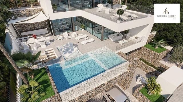 4 bedroom Villa for sale in Maryvilla, Calpe / Calp with pool garage - € 1,550,000 (Ref: 8430485)