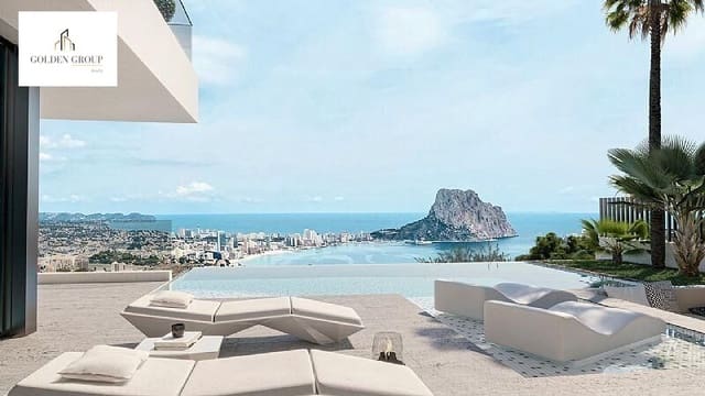 4 sypialnia Willa na sprzedaż w Maryvilla, Calpe / Calp z basenem garażem - 1 550 000 € (Ref: 8430485)