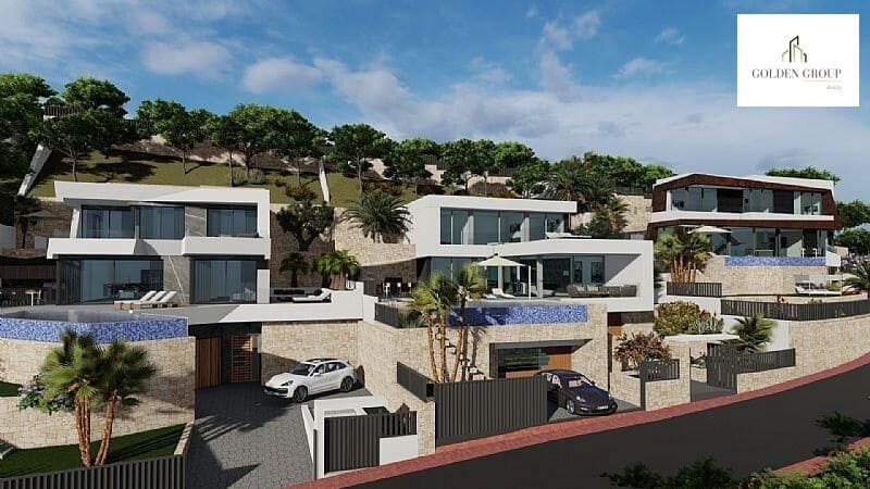 4 soverom Villa til salgs i Calpe / Calp med svømmebasseng garasje - € 1 550 000 (Ref: 8430485)