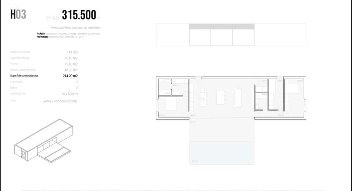 2 bedroom Villa for sale in Alfaz del Pi / L'Alfas del Pi with pool garage - € 338,500 (Ref: 8735480)
