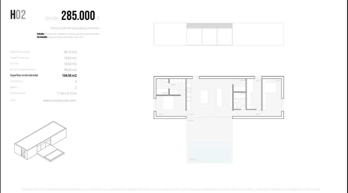 2 bedroom Villa for sale in Alfaz del Pi / L'Alfas del Pi with pool garage - € 338,500 (Ref: 8735480)