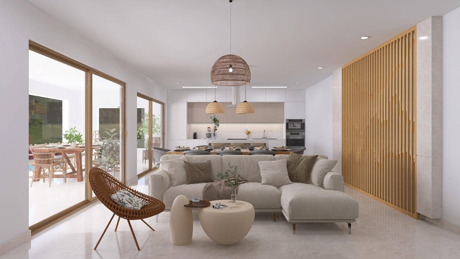 3 makuuhuone Huvila myytävänä paikassa Polop mukana uima-altaan 
autotalli - 430 000 € (Ref: 8781583)