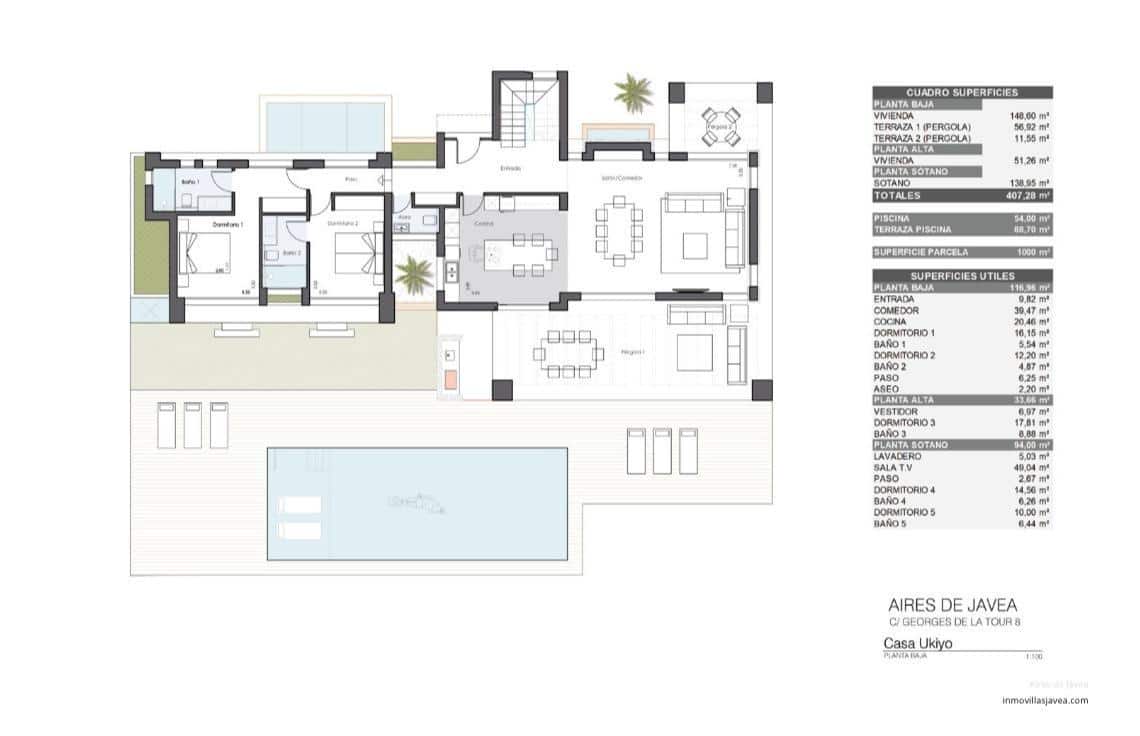 5 bedroom Villa for sale in Javea / Xabia with pool garage - € 1,900,000 (Ref: 8961745)